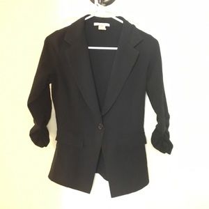 Fitted Black Blazer